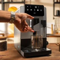 Cafetera superautomática Cecotec Cremmaet Steam 5 niveles Thermoblock altura regulable inox