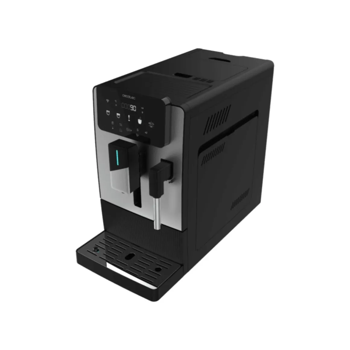Cafetera superautomática Cecotec Cremmaet Steam 5 niveles Thermoblock altura regulable inox