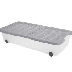 Caja Multiusos Con Ruedas Azul 80 X 40 Cm