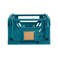 Caja multiusos Tapestry 3,3L plegable azul 10x25x16,5cm