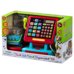 Caja registradora táctil Play Go con accesorios +3A rojo