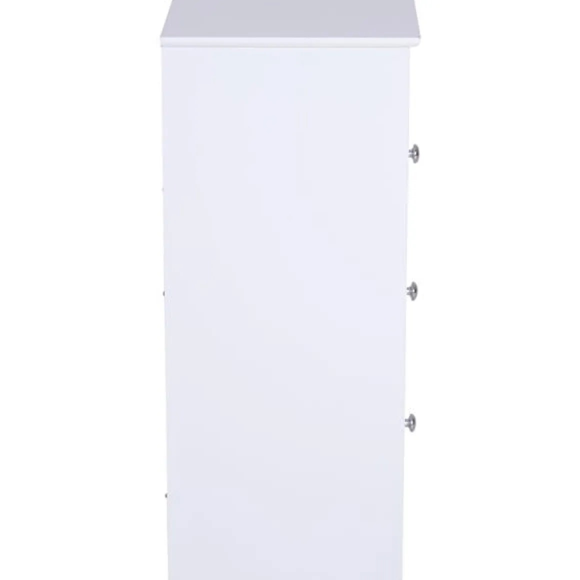 Cajonera auxiliar Homcom 3 cajones blanco 68,5x29,8x29,8 cm