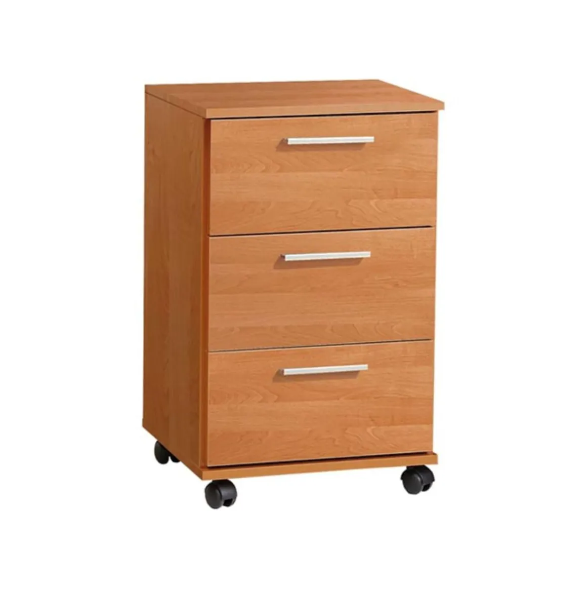 Cajonera Gabon 3 cajones con ruedas 67,5x41,6x35 cm