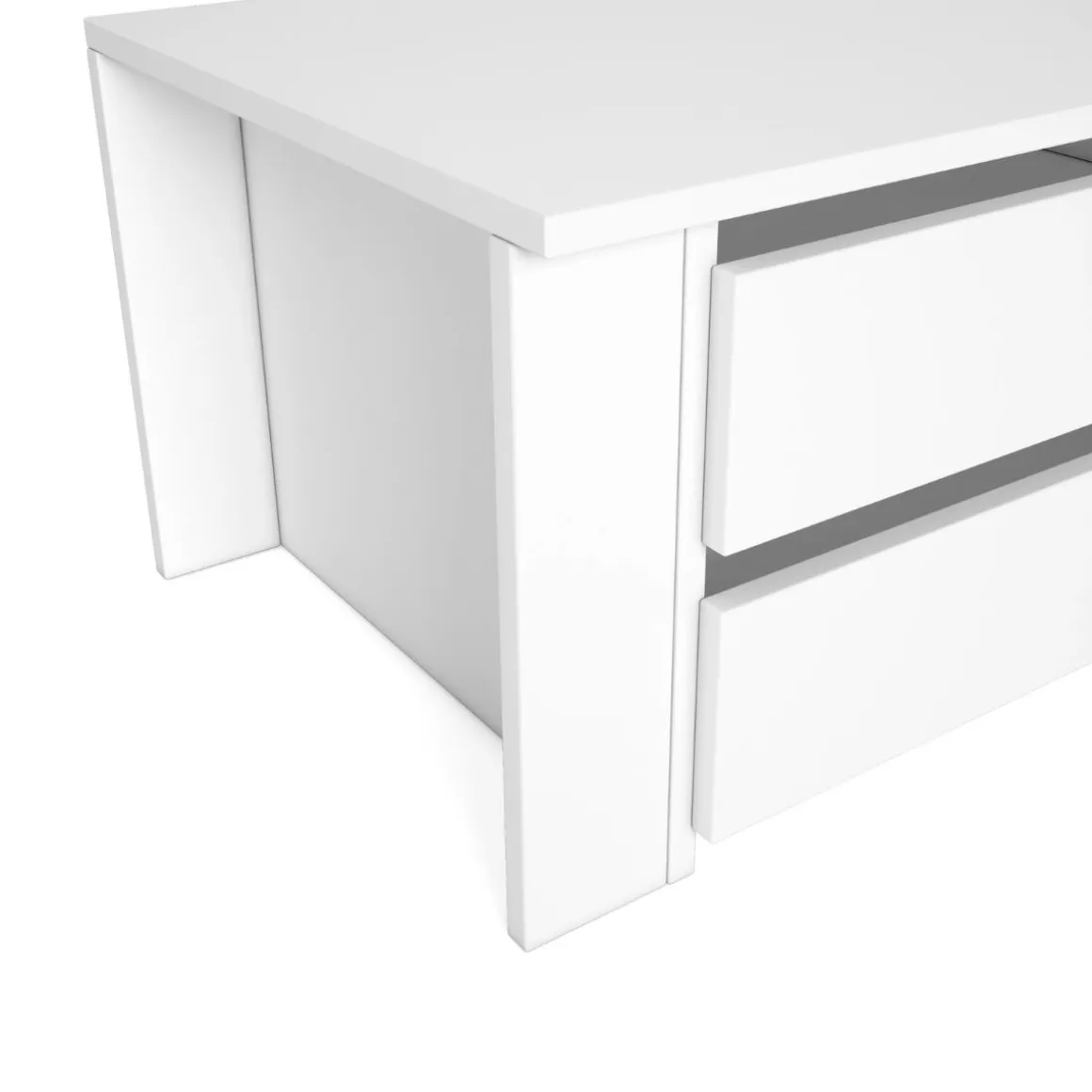 Cajonera interior 2 cajones blanco mate 34,5x72,8x45 cm