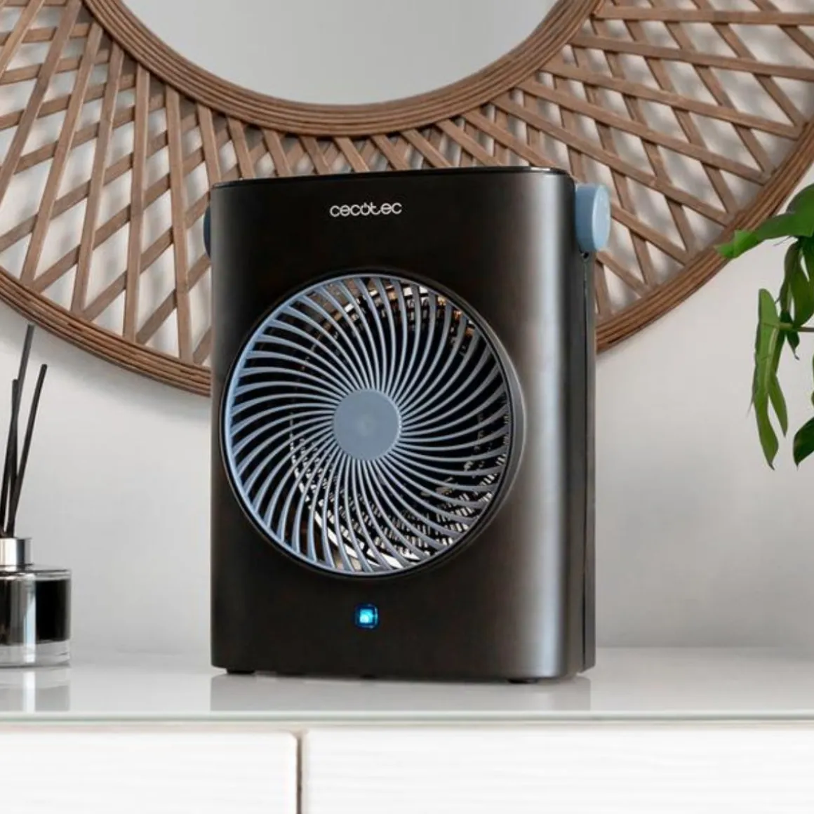Calefactor Cecotec ReadyWarm 2070 Max Force 2000W 2 potencias negro