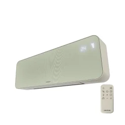 Calefactor Cecotec ReadyWarm 3000 Textile 2000W lama oscilante con mando gris