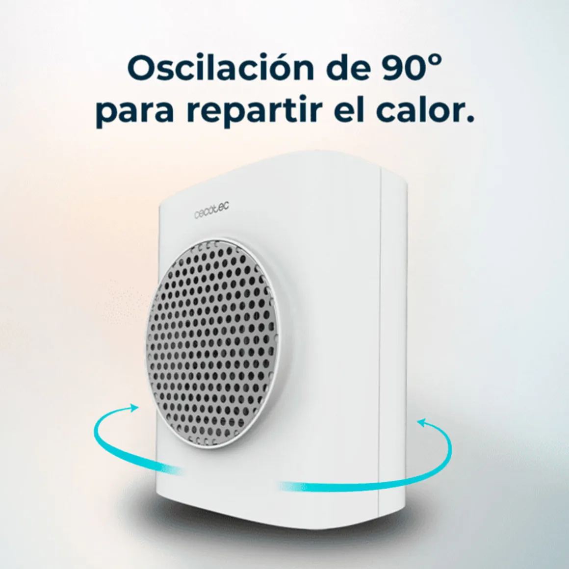Calefactor cerámico Cecotec ReadyWarm 1570 Max Ceramic Rotate Smart 1500W oscilante