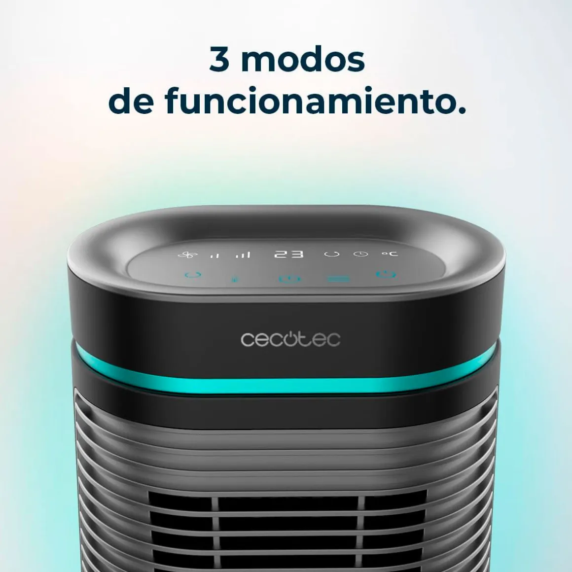 Calefactor cerámico Cecotec ReadyWarm 1550 Max Ceramic Rotate Smart 1500W oscilante
