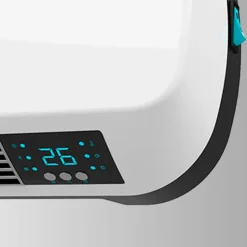 Calefactor cerámico de pared Ready Warm 5200 Box Ceramic Cecotec 2000W con mando blanco