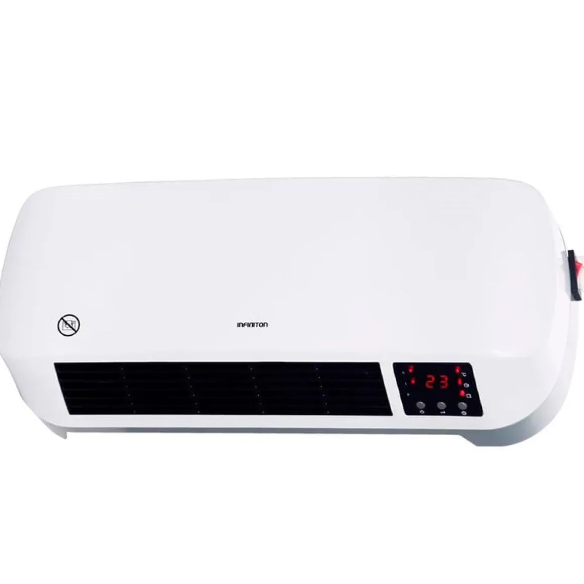 Calefactor cerámico de pared Infiniton HCW-4505 eléctrico 2000W temporizador con mando a distancia