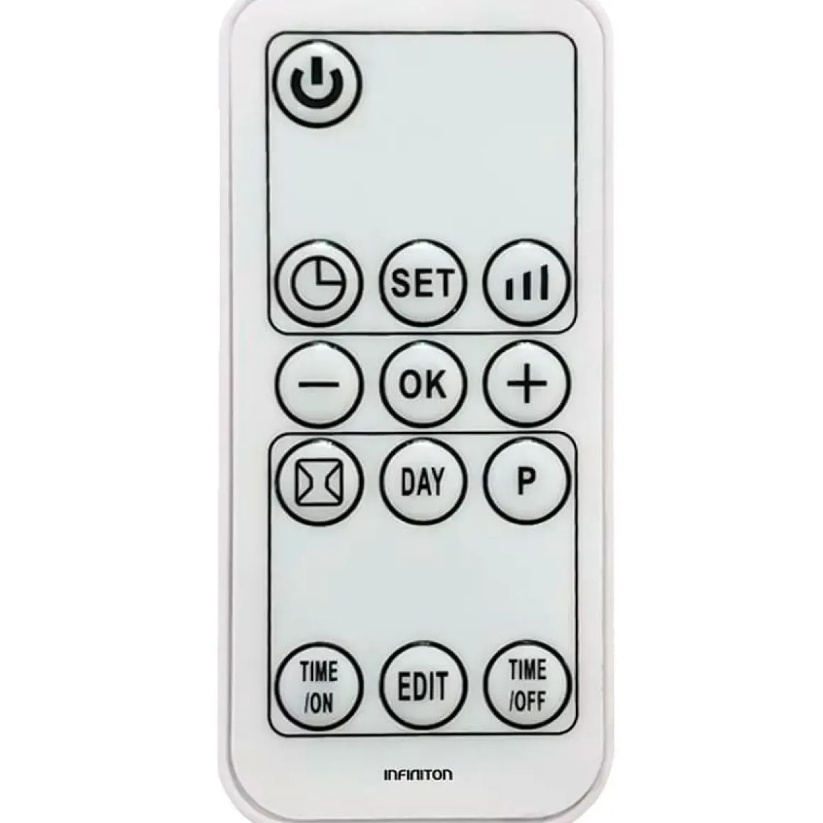 Calefactor cerámico de pared Infiniton HCW-4505 eléctrico 2000W temporizador con mando a distancia