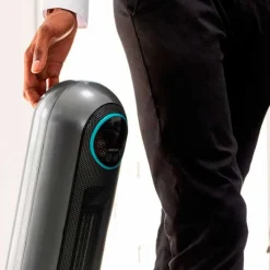 Calefactor cerámico Ready Warm 10150 Smart Ceramic Pro Cecotec 2200W pantalla LED con mando negro