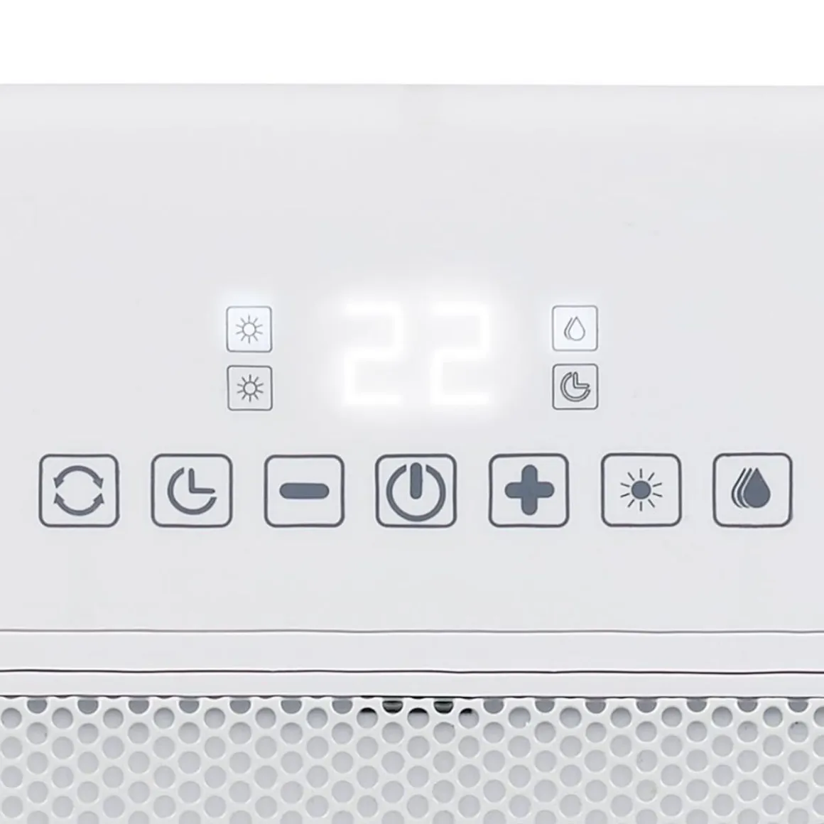 Calefactor cerámico Tristar KA5266 1800W con humidificador blanco