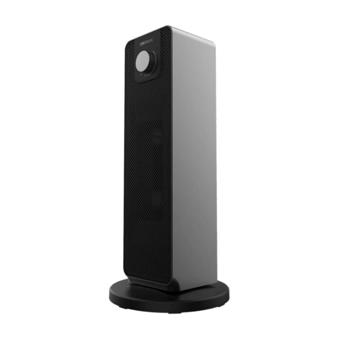 Calefactor de pie Cecotec ReadyWarm 2000 Max Ceramic Rotate 2000W oscilante 3 modos negro