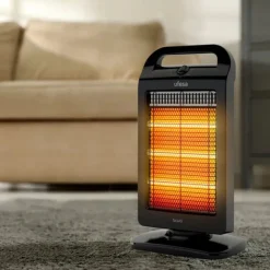 Calefactor halógeno Ufesa Scuti 1200W 3 niveles negro