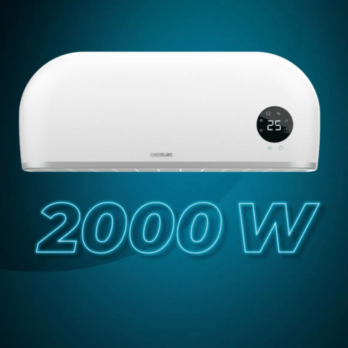 Calefactor mural Cecotec ReadyWarm 2000 Max Box Ceramic Connected 2000W WiFi blanco