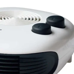 Calefactor ventilador Infiniton HBP-321H 2000W termostato mecánico 2 niveles blanco/negro