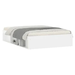Cama Capadocia 6 módulos de almacenaje blanco