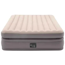 Cama hinchable Dura-Beam Plus Intex 2 usuarios con hinchador crema 51x152x203 cm
