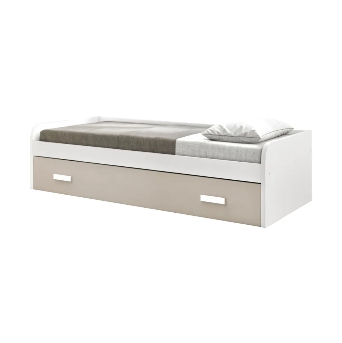 Cama nido Alumbre con cajonera 53,7x190x98,2 cm