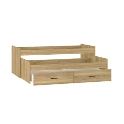 Cama nido New Aura con 2 cajones 72x202,6x98 cm