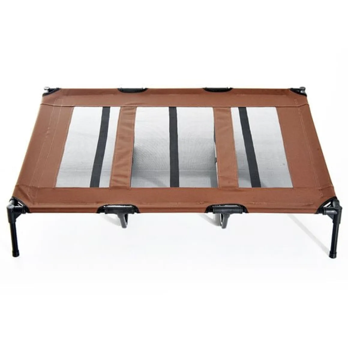 Cama para mascotas elevada PawHut marrón 23x122x92 cm