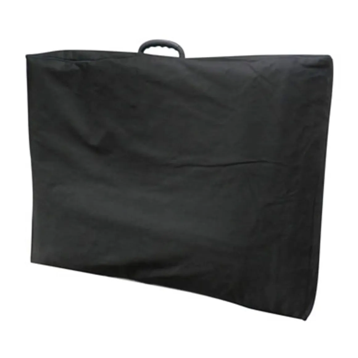 Camilla de esteticista con bolsa de transporte cuero sintético blanco 76x78x185 cm