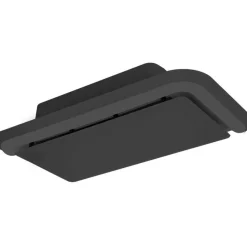 Campana de techo Svan SVCL1280N 790m³/h filtro de carbono negro 120 cm