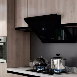 Campana extracción Infiniton CMPRTAL-BT90 250W 800m³/h A negro 90 cm