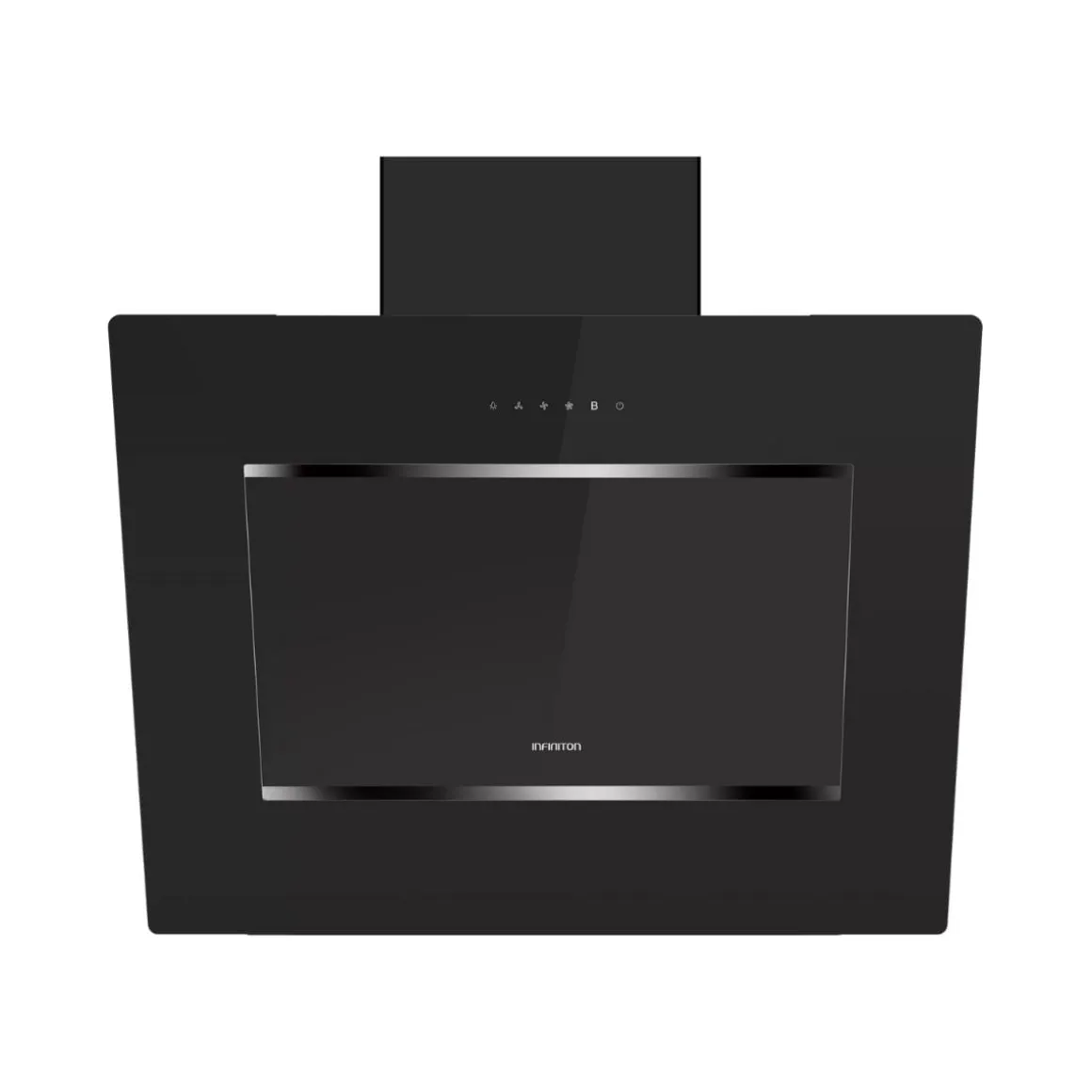 Campana extractora Infiniton CMPTRAL80B 253W 800m³/h A negro 80 cm
