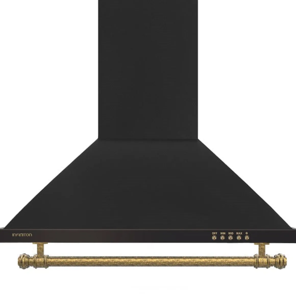 Campana extractora Infiniton CMPP-RU61 191,5W 500m³/h 65dB negro 60 cm