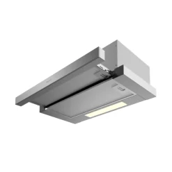 Campana extractora telescópica Cecotec Bolero Flux TLM 606500 165W 650 m3/h 2 potencias A inox 60 cm
