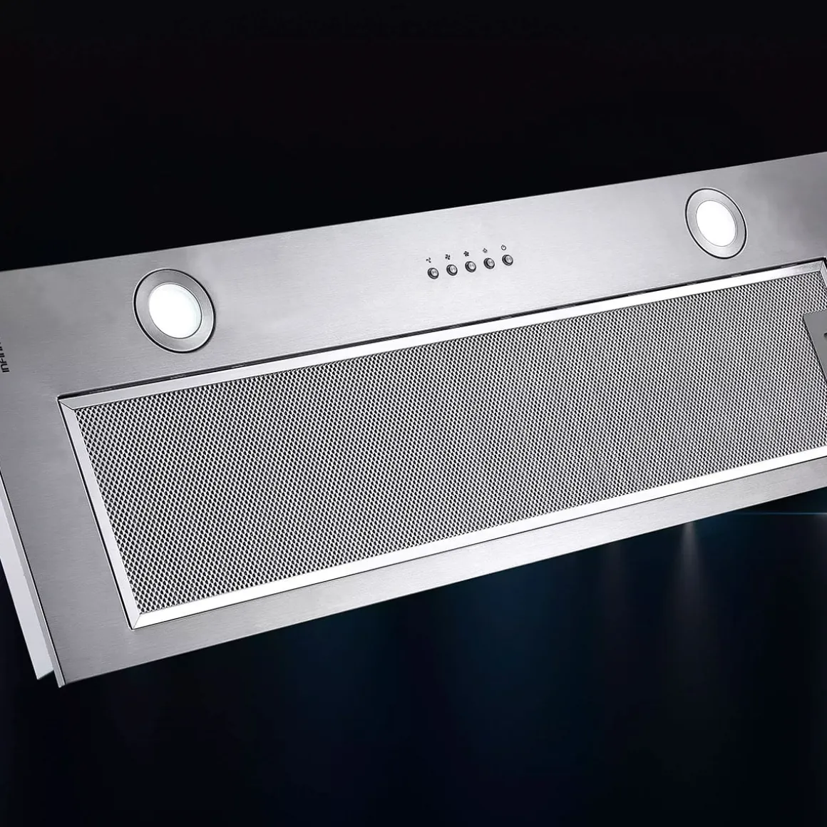 Campana tipo encastre Infiniton CMPG-907 145W 720m3/h 3 velocidades A+ inox 90 cm
