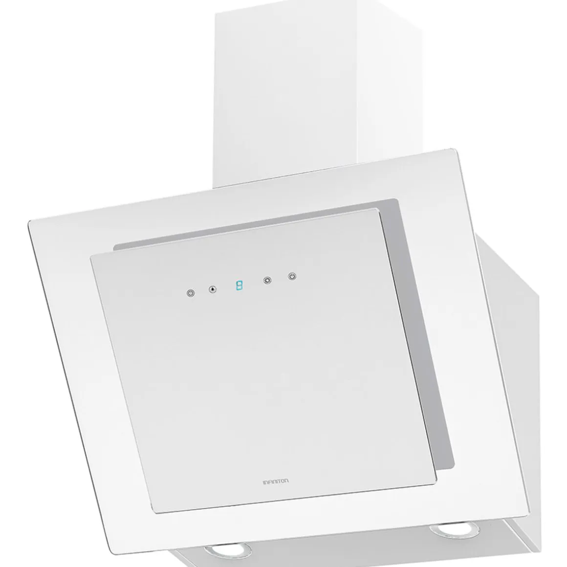 Campana tipo T Infiniton CMPTRAL-W69 540W 720m3/h A+ cristal blanco 60 cm