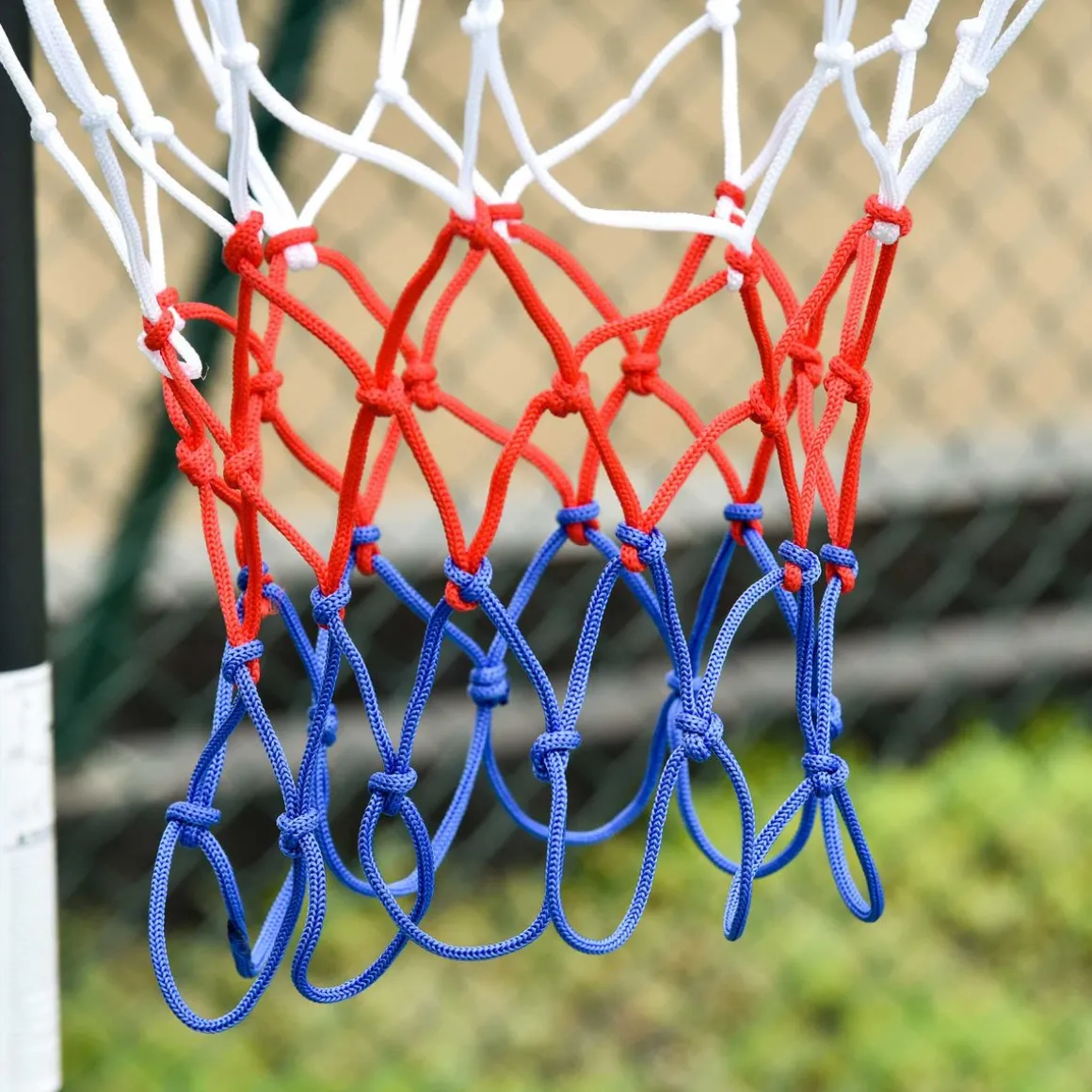 Canasta de baloncesto Jordan Homcom altura ajustable + base rellenable + ruedas rojo/negro 205-261x83x75 cm