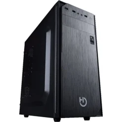 Carcasa de ordenador sobremesa Hiditec Klyp CHA010017 + fuente de alimentación 500W negro