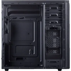 Carcasa de ordenador sobremesa Hiditec Klyp CHA010017 + fuente de alimentación 500W negro