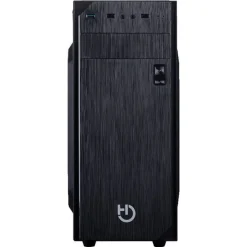 Carcasa de ordenador sobremesa Hiditec Klyp CHA010017 + fuente de alimentación 500W negro