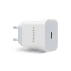 Cargador de pared Aisens A110-0537 20W 1 puerto USB tipo C blanco