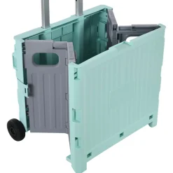 Carrito auxiliar Urkiola Homcom 32L con ruedas 85x41,5x32,5 cm