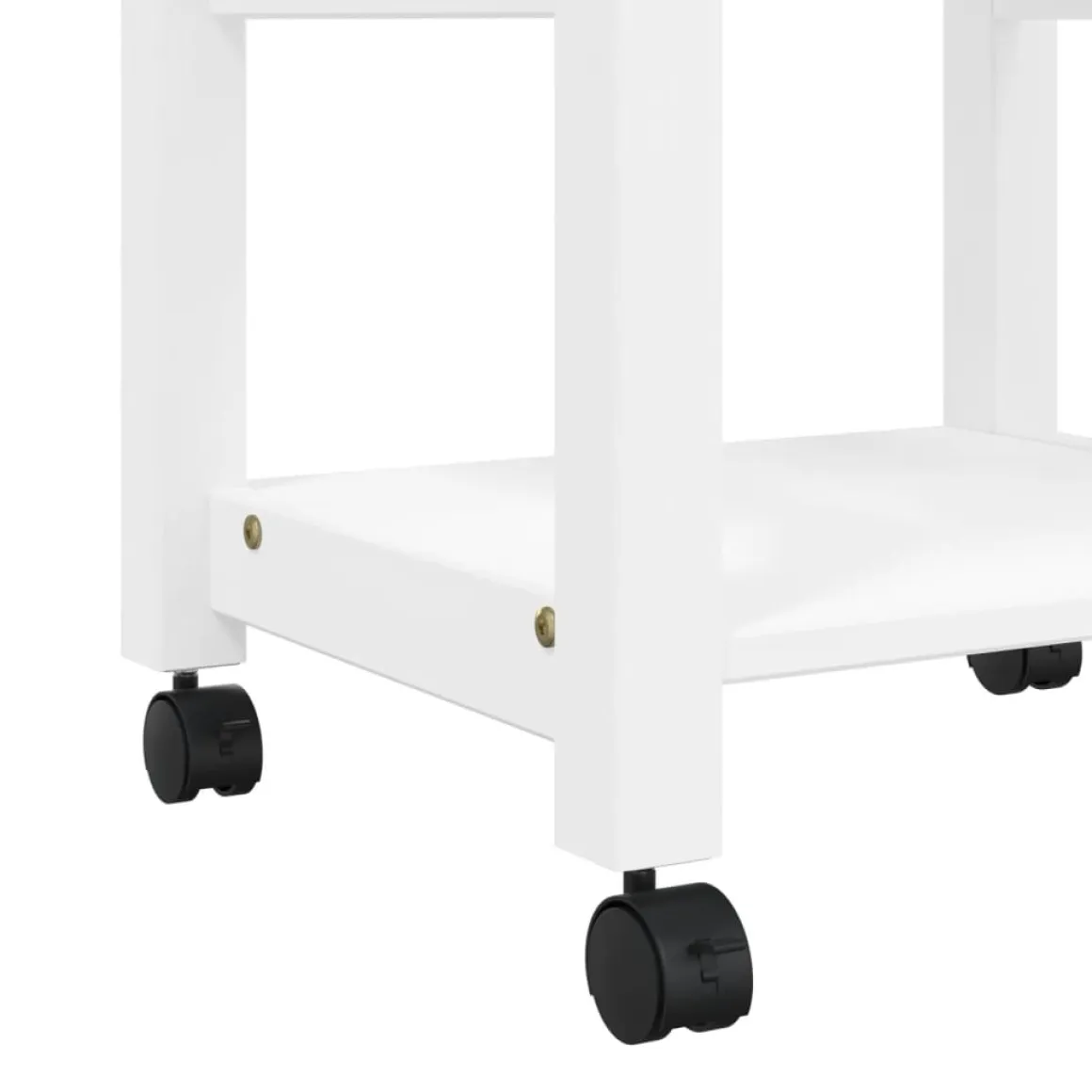 Carrito de cocina Monza 1 cajón + 3 estantes 90x48x40 cm