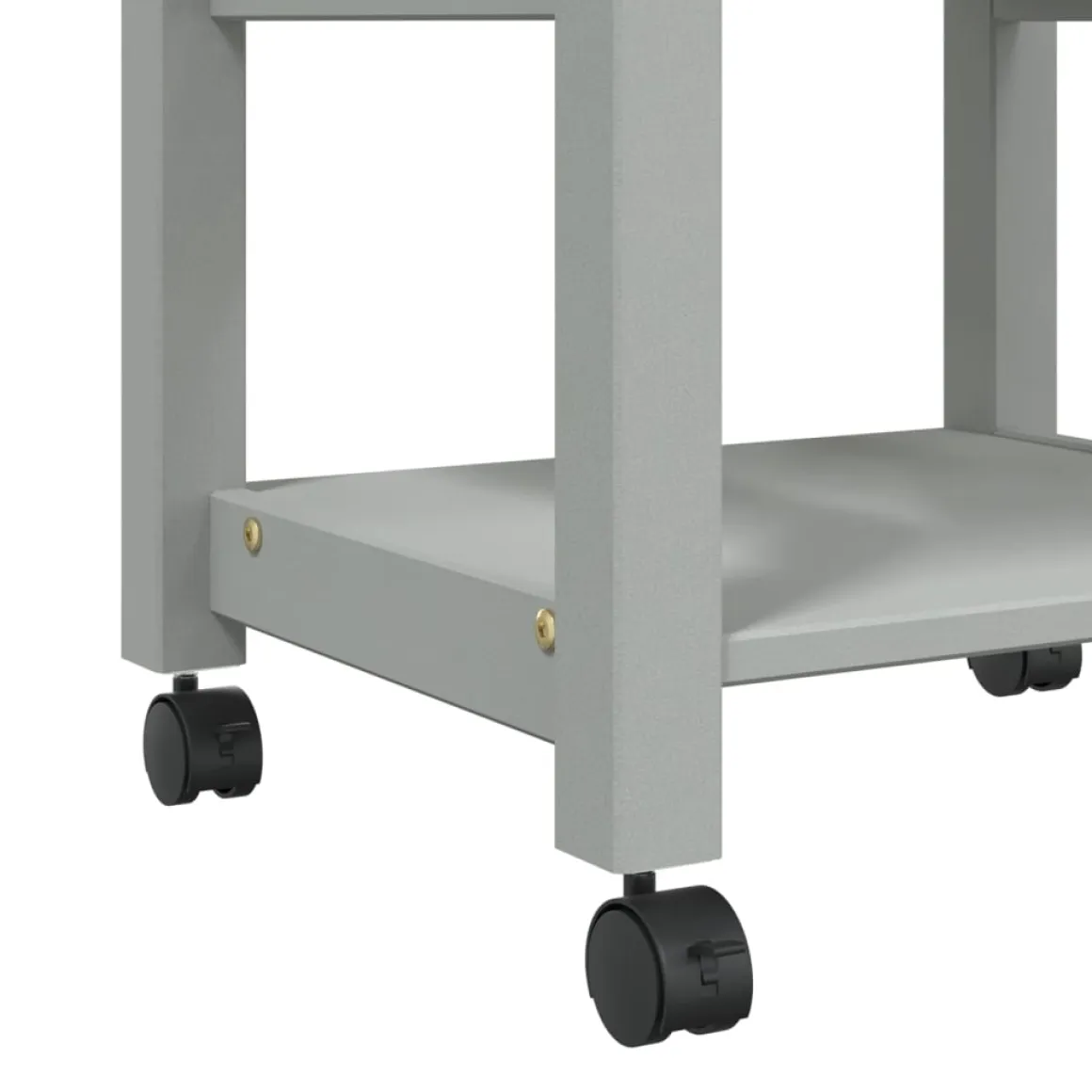 Carrito de cocina Monza 1 cajón + 3 estantes 90x48x40 cm