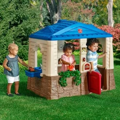 Casa De Campo Infantil Neat Tidy Cottage Cb Toys 18m Azul Marron 118 130 89 Cm
