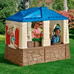 Casa De Campo Infantil Neat Tidy Cottage Cb Toys 18m Azul Marron 118 130 89 Cm