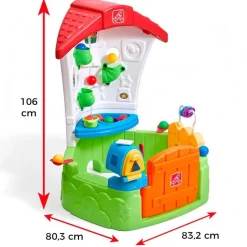 Casita interactiva infantil Corner CB Toys con accesorios +12M multicolor 106x83,2x80,3 cm