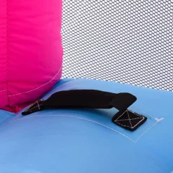 Castillo hinchable acuático Outsunny +3 años con tobogán unicornio 210x380x320 cm