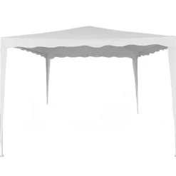 Cenador para jardín Aktive Garden blanco 250x300x300 cm