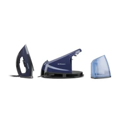 Centro de planchado Orbegozo VP8550 2400W con depósito XL 1,2L azul