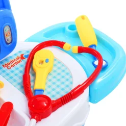 Centro médico de juguete 15 piezas y accesorios +36 meses multicolor