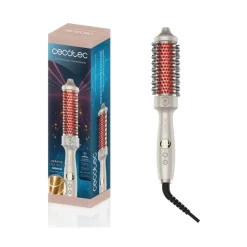 Cepillo alisador Cecotec InstantCare ThermoGlow 5 temperaturas cable giratorio beige